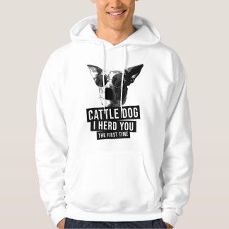 Moletom Cão Pastor Australiano Eu Te Ovi Da Primeira Vez Q