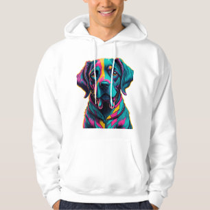 Moletom Cão Pop Art para adicionar diversão e cor ao seu e