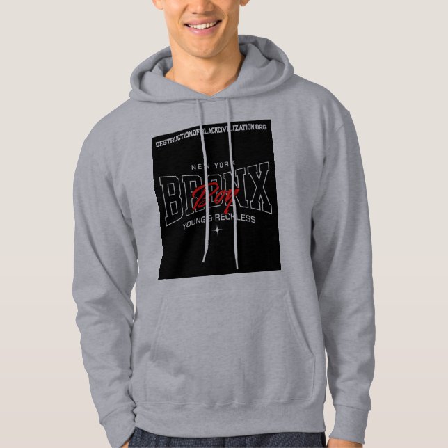 MOLETOM CAPA COM CAPUZ BRONX BOY (Frente)