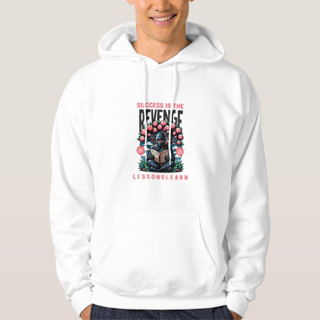 MOLETOM CAPA DE MOLDE COM CAPUZ PARA SUCESSO DOS HOMENS (Frente)