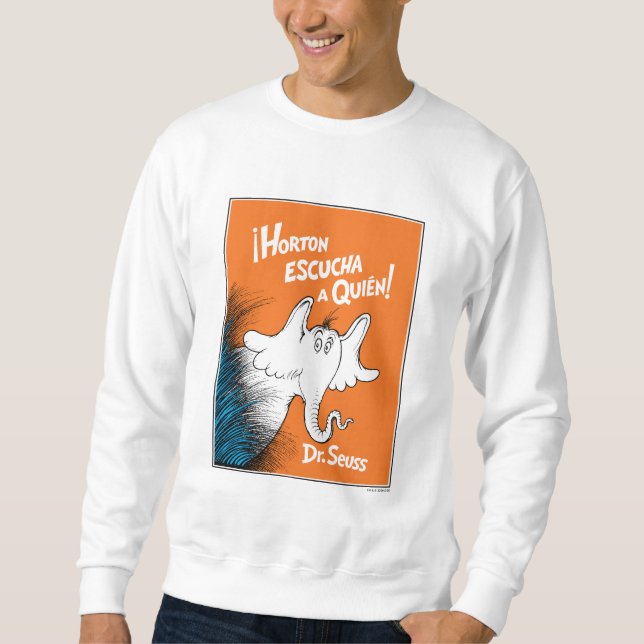 Moletom Capa do Livro Espanhol Horton Escucha A Quien (Frente)
