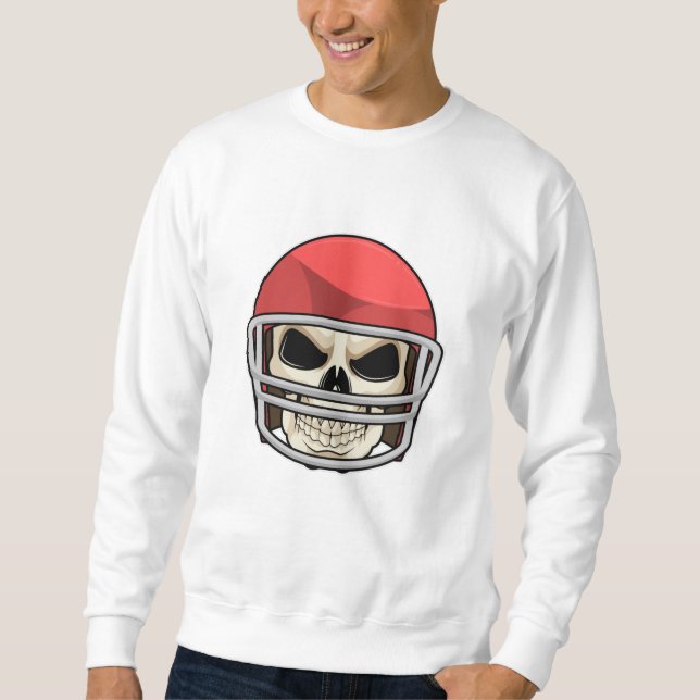 Moletom Capacete Skull Futebol (Frente)