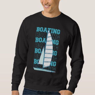 Moletom Capitão de vela de barcos à vela de barco