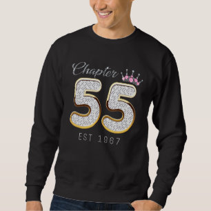 Moletom Capítulo 55 Est 1967 55º Aniversário Das Mulheres