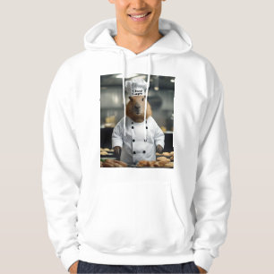 Moletom Capivara Chef Engraçado, Blusão Masculino