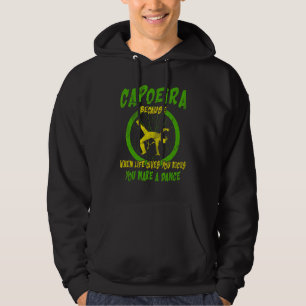 Moletom Capoeira Marcial Porque Quando a Vida te Dá Chutes