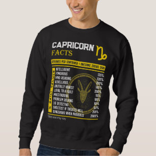 Moletom Capricórnio Fatos Incrível Sinal Zodiac Capricornb