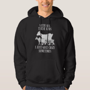 Moletom Caprino Herder Goat Crazy Goat Rancher Para Bes