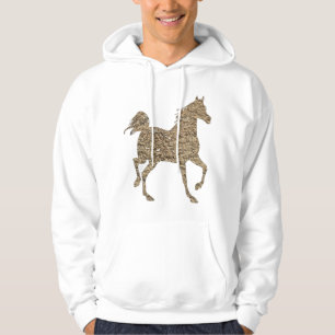 Moletom Capuz Cavalo Dourado