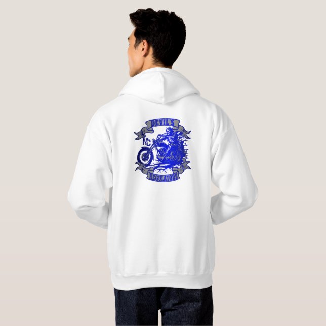 Moletom Capuz com Logo Devils Regulators Masculino LG (Parte Traseira Completa)
