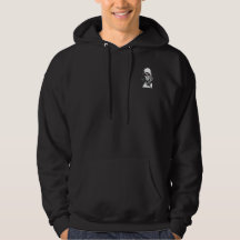 Capuz de Caveira da Morte Gótica - Roupas de Rua E