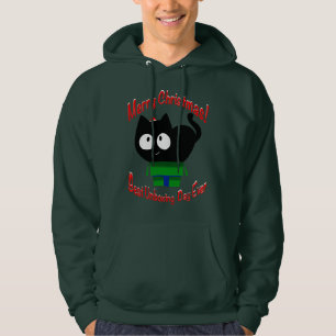 Moletom capuz de gato natalino