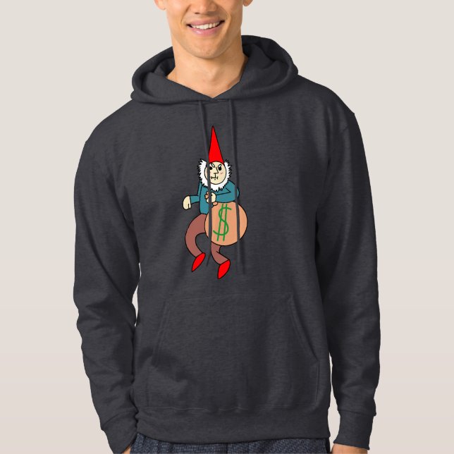 Moletom Capuz de Gnome Ladrão  (Frente)