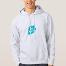 Capuz masculino turquesa - Capuz moderno