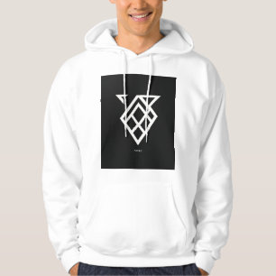 Moletom capuzes de ícones urbanos - Borda minimalista