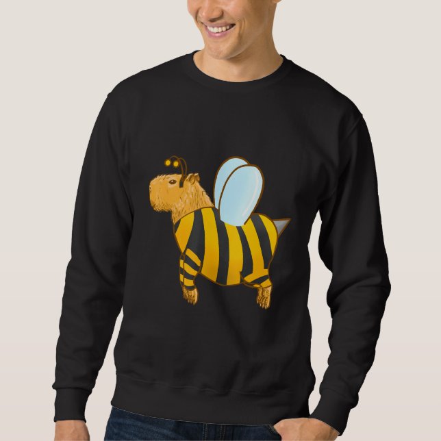 Moletom Capybara bee costume (Frente)
