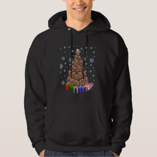Moletom Capybara Christmas Tree Funny Xmas Matando Família