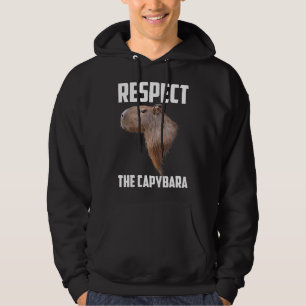 Moletom Capybara Lover Respeita A Capybara Funny Capibara