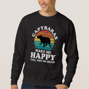 Moletom Capybaras Animal Zoo Capybara Girls Women
