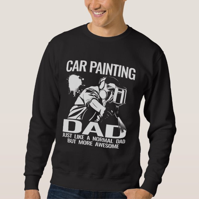 Moletom Car Painting Dad auto body car painter accessories (Frente)