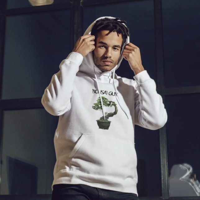 Moletom Cara Bonsai citação engraçada para amantes bonsai (Criador carregado)