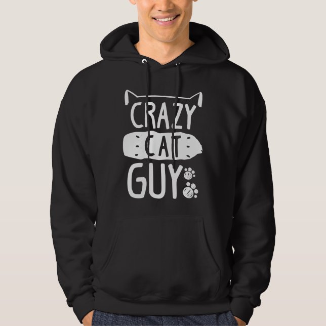 Moletom Cara de Gato Louco (Frente)