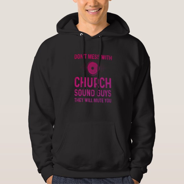Moletom Cara de som da igreja Muda o seu Engenheiro técnic (Frente)
