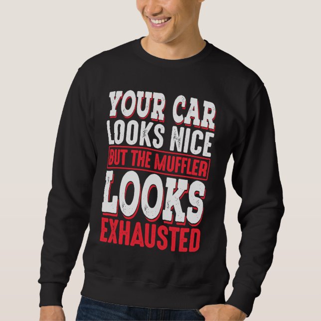 Moletom Cara do carro para Engenheiro mecânico (Frente)