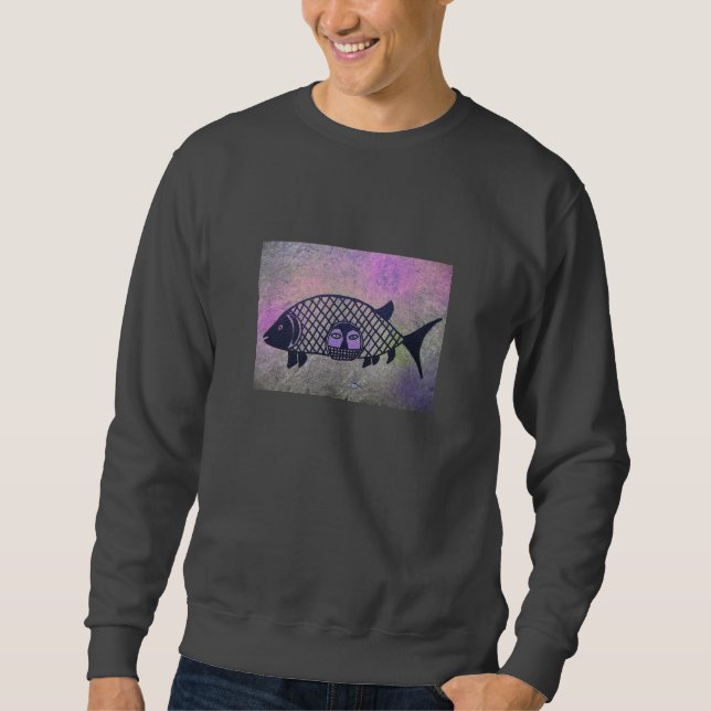Moletom cara dos peixes (Frente)