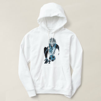 Moletom caractere animado de bloqueio azul