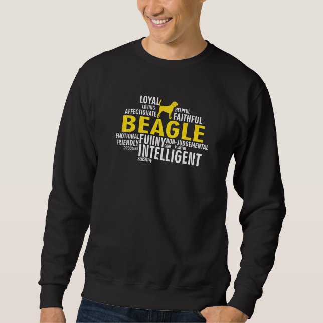Moletom Características da Raça de Cão Beagle K 9 (Frente)