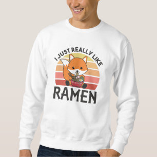 Moletom Caralho, Eu Gosto Muito De Ramen Sweet Kawaii Nood