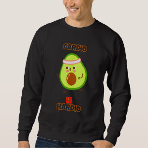 Moletom Cardio Is Hardio Exercício Gym Funny Sarcasm Cotaç