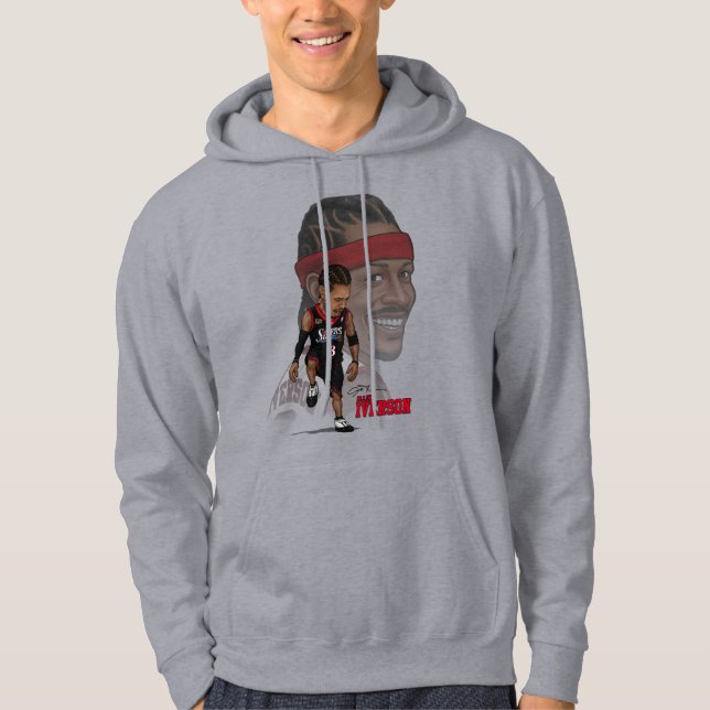 Moletom Caricatura de Allen Iverson (Frente)