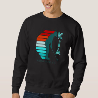 Moletom Carolina do Sul Golfing Pro Retro Beach Kiawah Isl