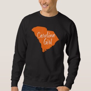 Moletom Carolina Girl - Orange South Carolina Design
