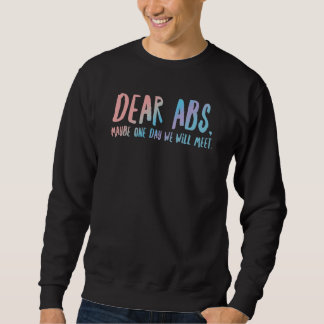 Moletom Caros Abs, Talvez Um Dia Nos Encontraremos Com A C