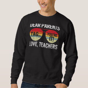 Moletom Caros pais dizem que você é professor de amor no d