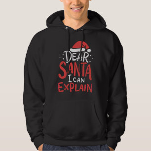 Moletom Caros Papais noeis, Posso Explicar O Mau Comportam