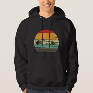 Moletom Carro de Corrida Fórmula Pôr do Sol Retro Piloto F
