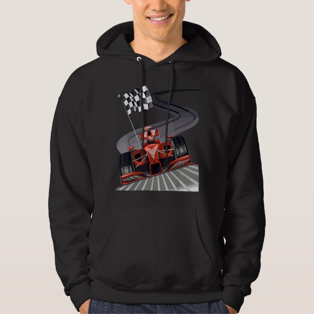 Moletom Carro de Fórmula para Fã de Corridas Mecânico Espo (Frente)