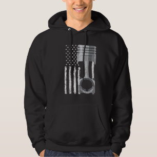 Moletom Carro Muscle Piston da Bandeira Americana 2