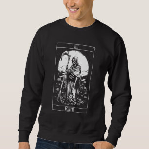 Moletom Carta de Tarot da Morte com Ceifador Ocultismo G
