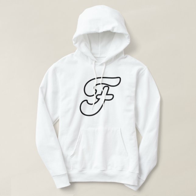 Moletom Carta F-Design para Estilo de Identidade Pessoal (Frente do Design)