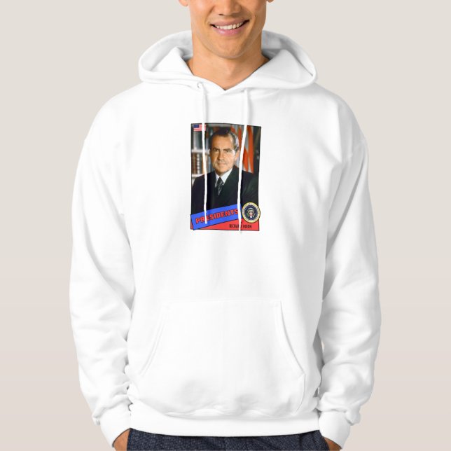 Moletom Cartão de beisebol de Richard Nixon (Frente)