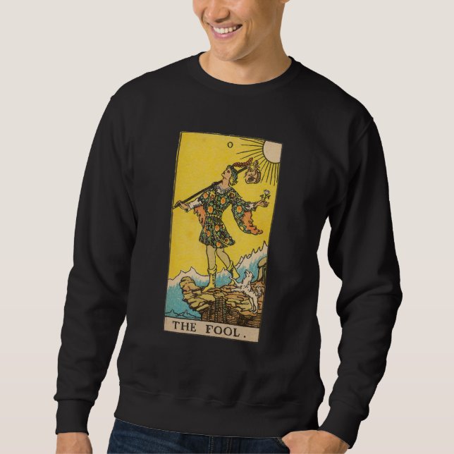 Moletom Cartão Tarot Clássico O Tolo (Frente)