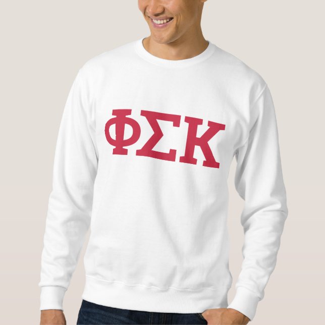 Moletom Cartas Phi Sigma Kappa (Frente)