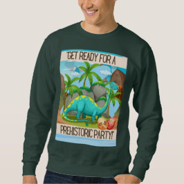 MOLETOM CARTAZ DE DINOSSAURO