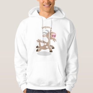 Moletom Cartoon de cabra feliz e bonito