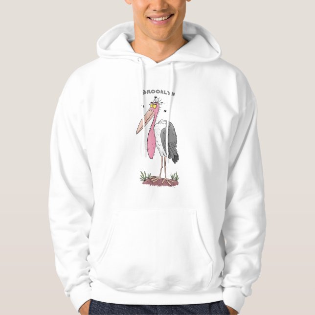 Moletom Cartoon engraçado marabou (Frente)
